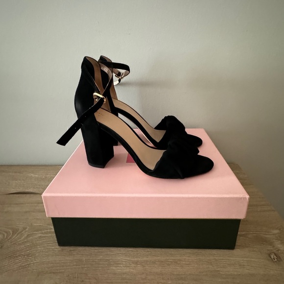 Kate spade Mona black suede platform heels - Picture 6 of 10